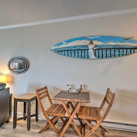 Chic Oceanfront North Topsail Beach Condo With Deck